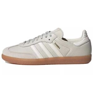 Adidas Samba White Sneakers OG “Aluminum Gum” gray, beige, cream size 9